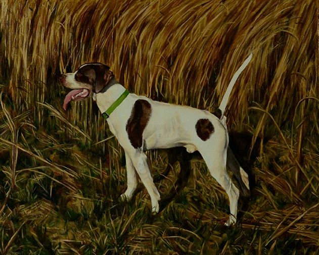 Hunting Dog - 2020Copyright Malanya Monette