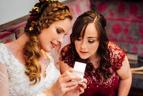 bridal hair owen house wedding barn cheshire