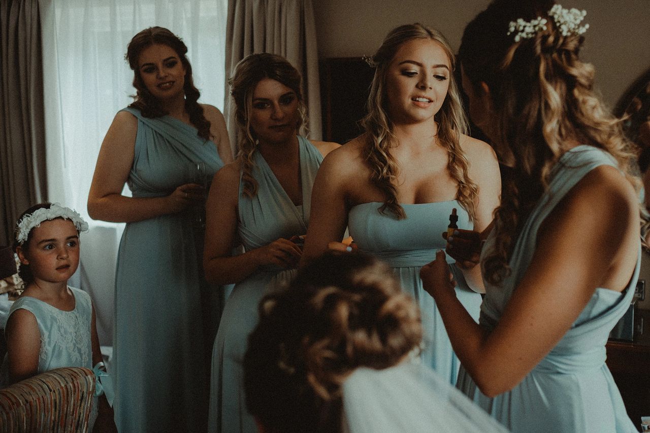In what order should my bridal party have hair & makeup done? In what order should my bridal party have hair & makeup done?
