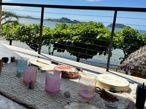Sound Healing with Sunset View