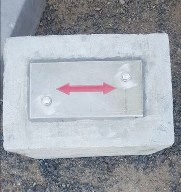 KNPC - CONCRETE ROUTE MARKERS