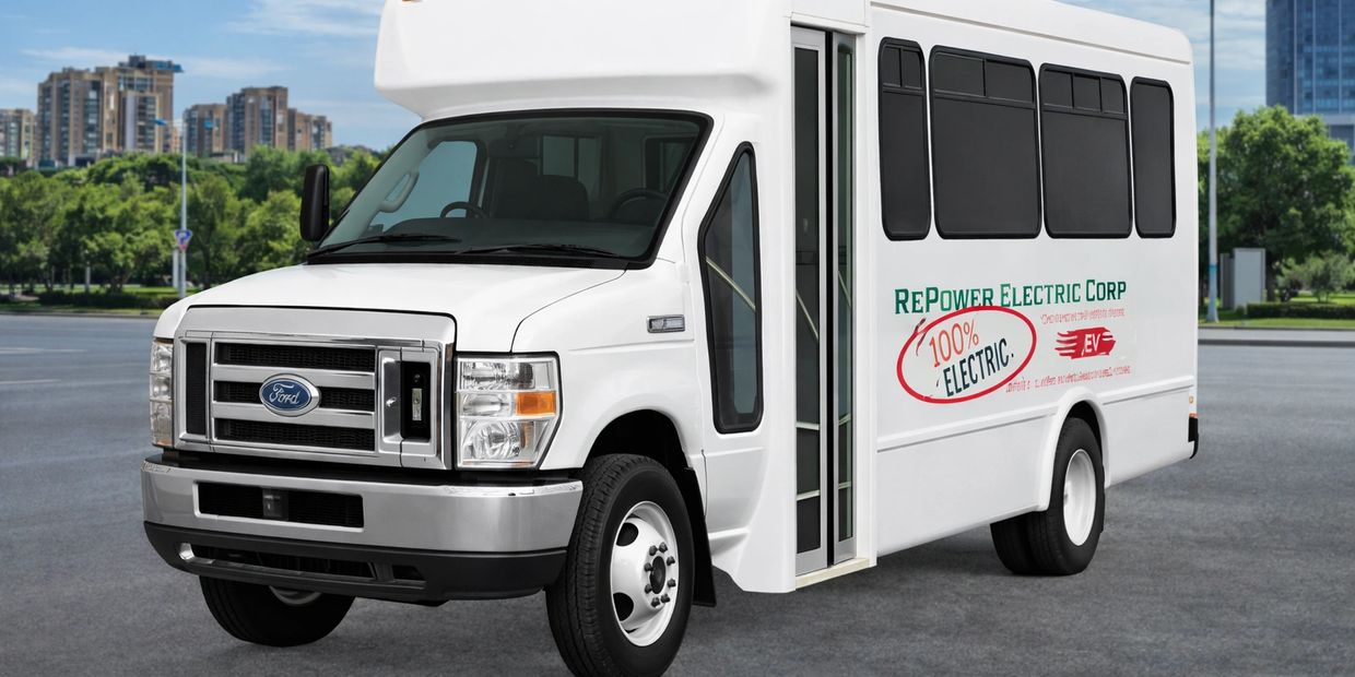 Electric shuttle bus