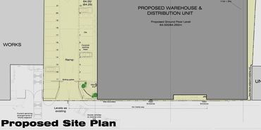 Proposed new build office/warehouse development, Manchester