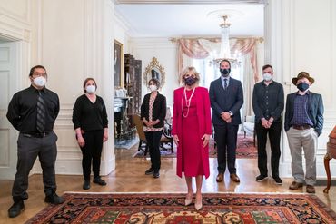 US First Lady, Dr. Jill Biden: Mother's Day PSA, Washington, DC. May 2022