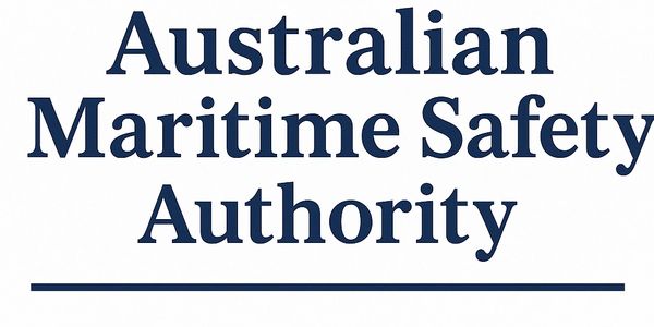 AMSA DCV Survey Logo. Australian Maritime Safety Authority Airlie Beach Whitsundays. 