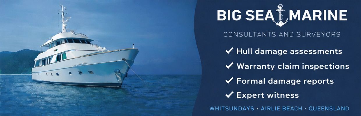 Hull Damage Insurance Warranty Claim Survey Boat Marine Insurance Airlie Whitsundays Queensland