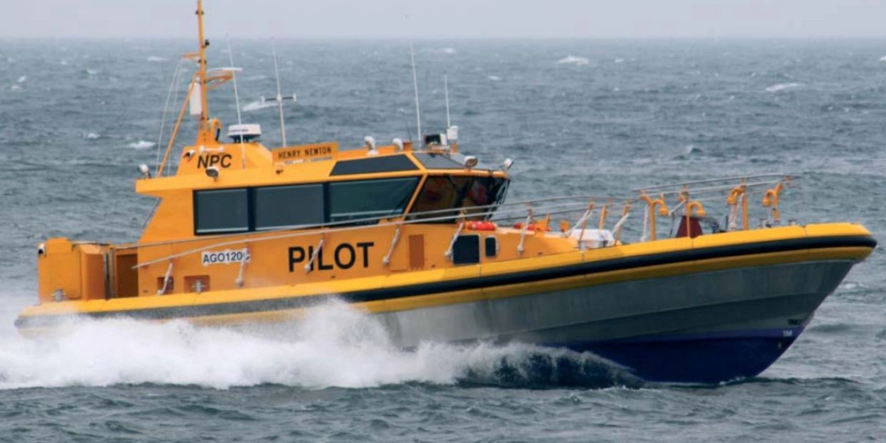 New pilot boat aluminium hull built for Newcastle Ports Corporation. Built to Lloyds Class 100+