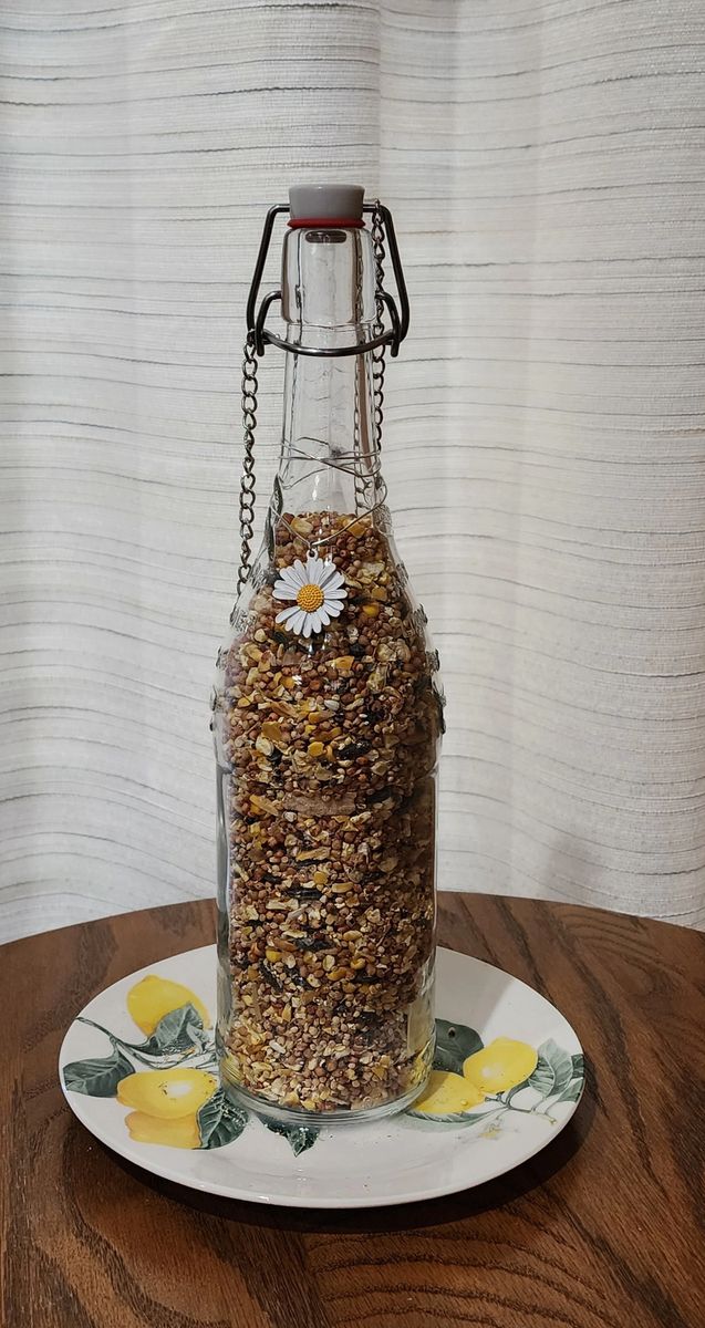 Lemonade Bottle Bird Feeder