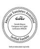American Translators Association Seal for Danielle Maxson, ATA Certified Portuguese to English Trans