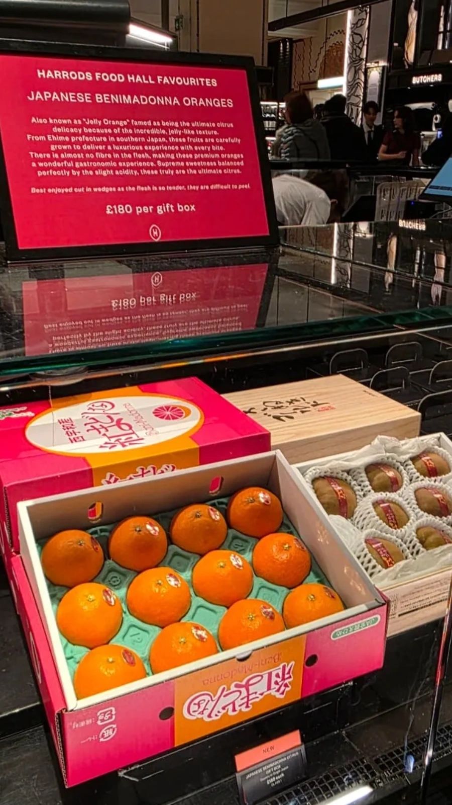 Launches Beni Madonna Orange and Golden Kiwi at Harrods