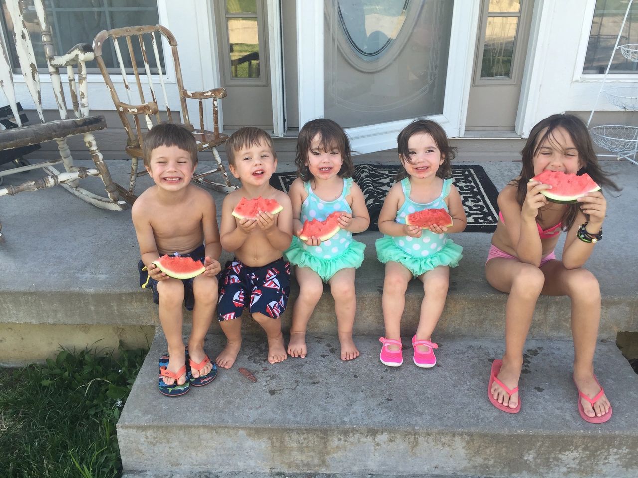 Children of Meghann R. Miller enjoying ice cream during a rare visit. These everyday moments were lost after a Guardian ad Litem’s ex parte motion removed them from their mother without notice or hearing, now central to a federal lawsuit for due process violations."  Tags hit: family separation trauma, ex parte hearing abuse, GAL misconduct, reunification rights, parental bond