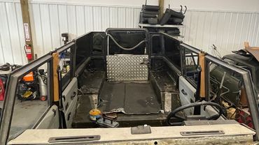 Land Rover Defender 110 Roof Removal