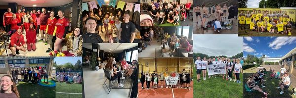 The Recharge Hub community — people training, laughing, and recharging together in York.