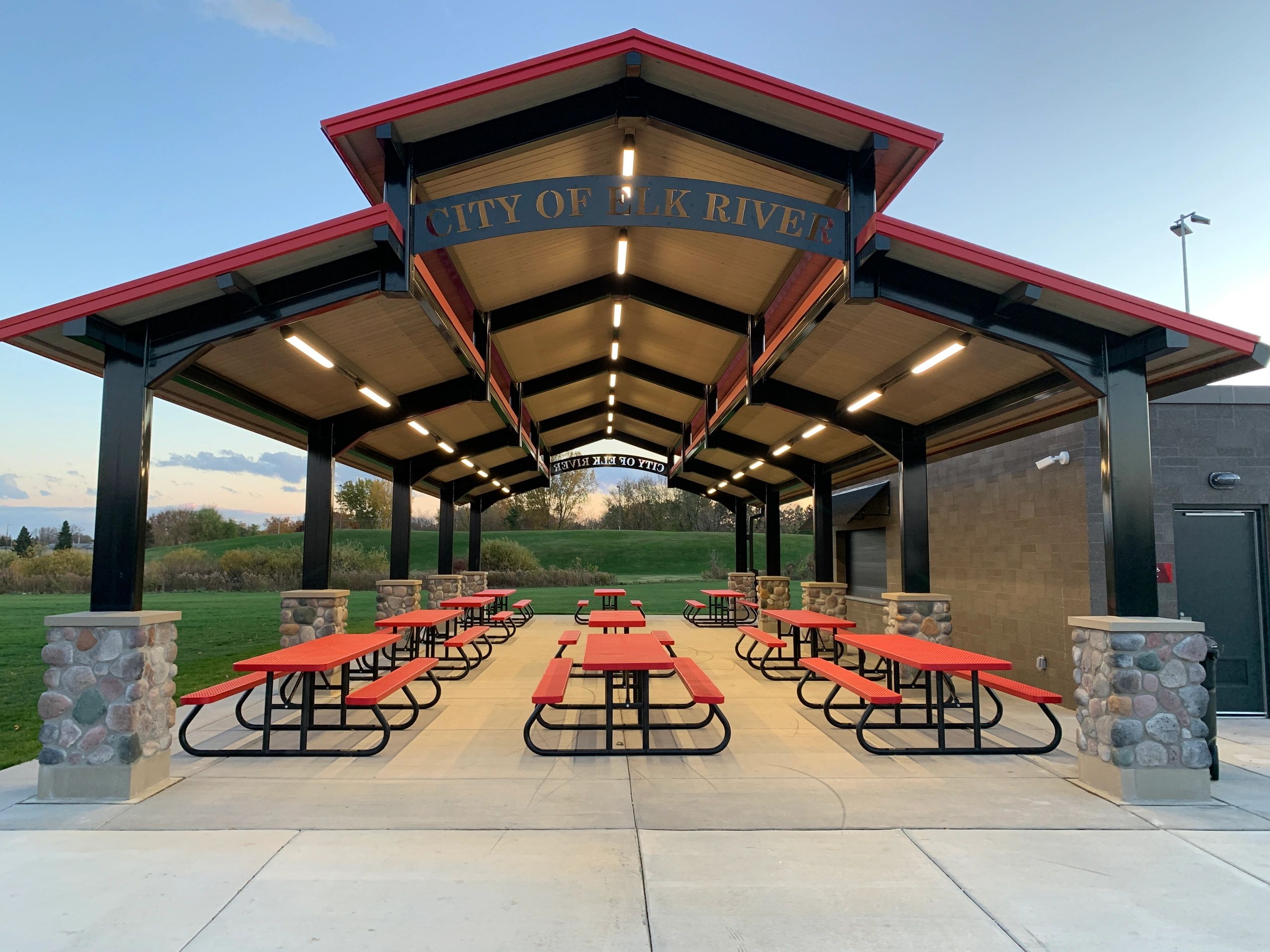 City of Elk River Shelter Northland Recreation