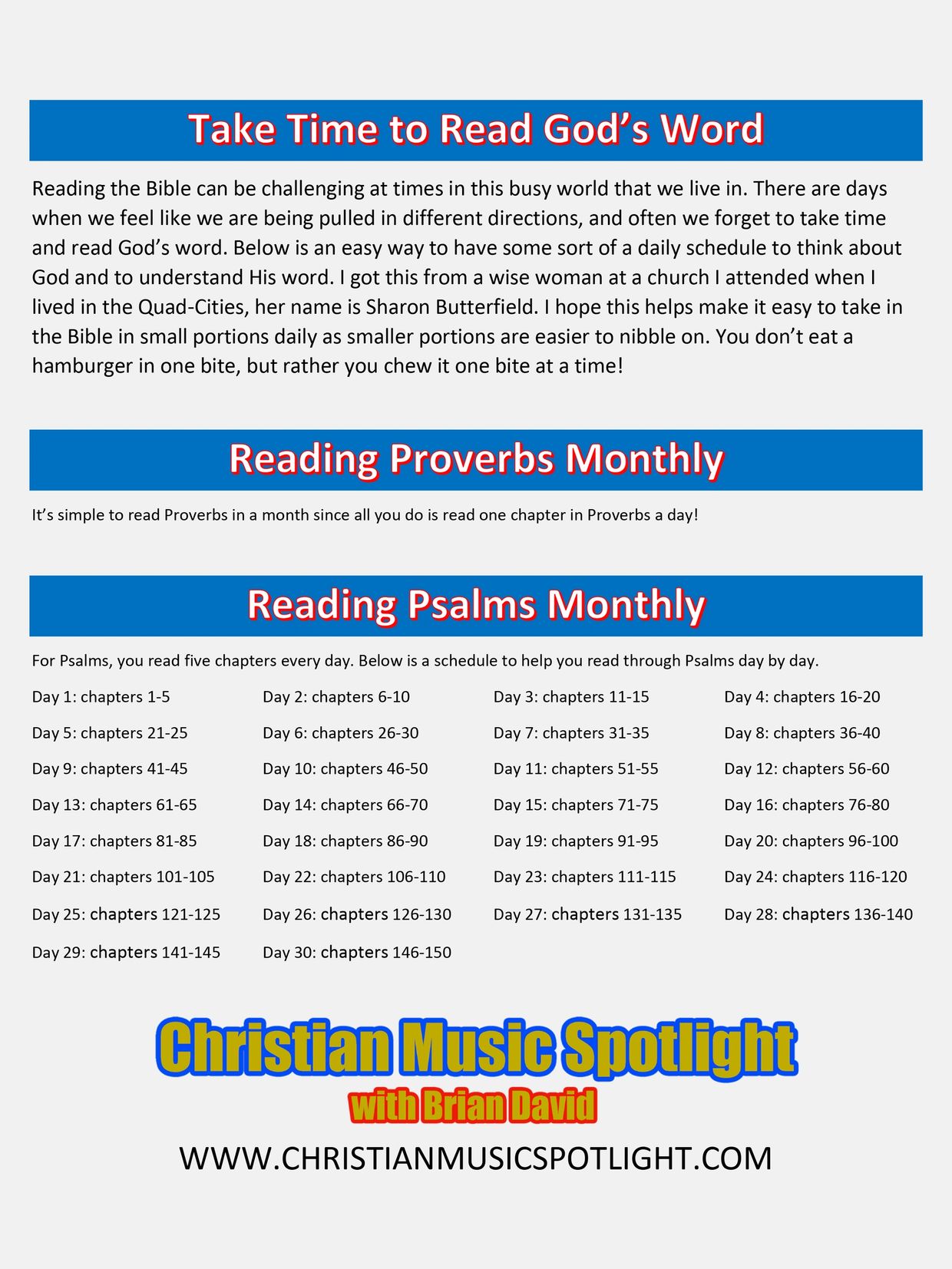 FREE Bible Study Resource