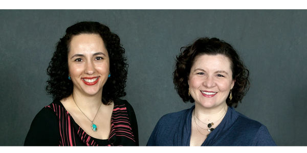 Two smiling woman optometrists