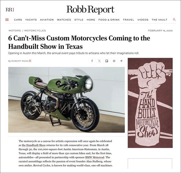 72 Performance in Robb Report Aurora
