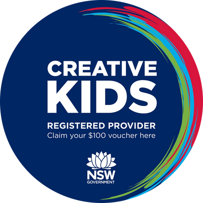 NSW Government Creative Kids Registered Provider Claim $100 voucher Art Class, Ability to Achieve