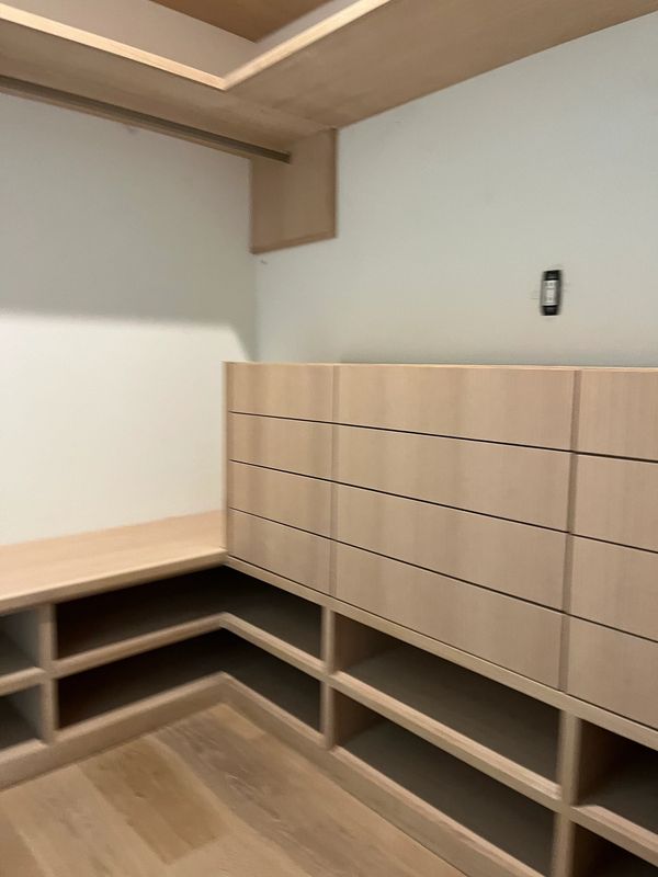 Closet cabinets