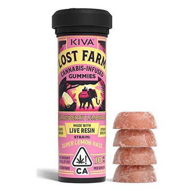 kiva lost farms cannabis gummies