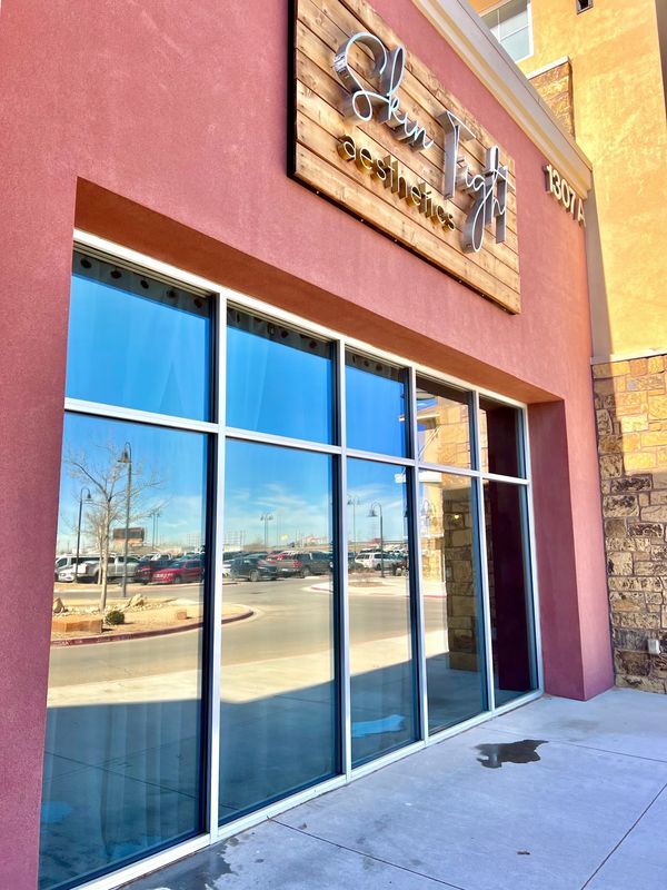 Commercial window cleaning. 