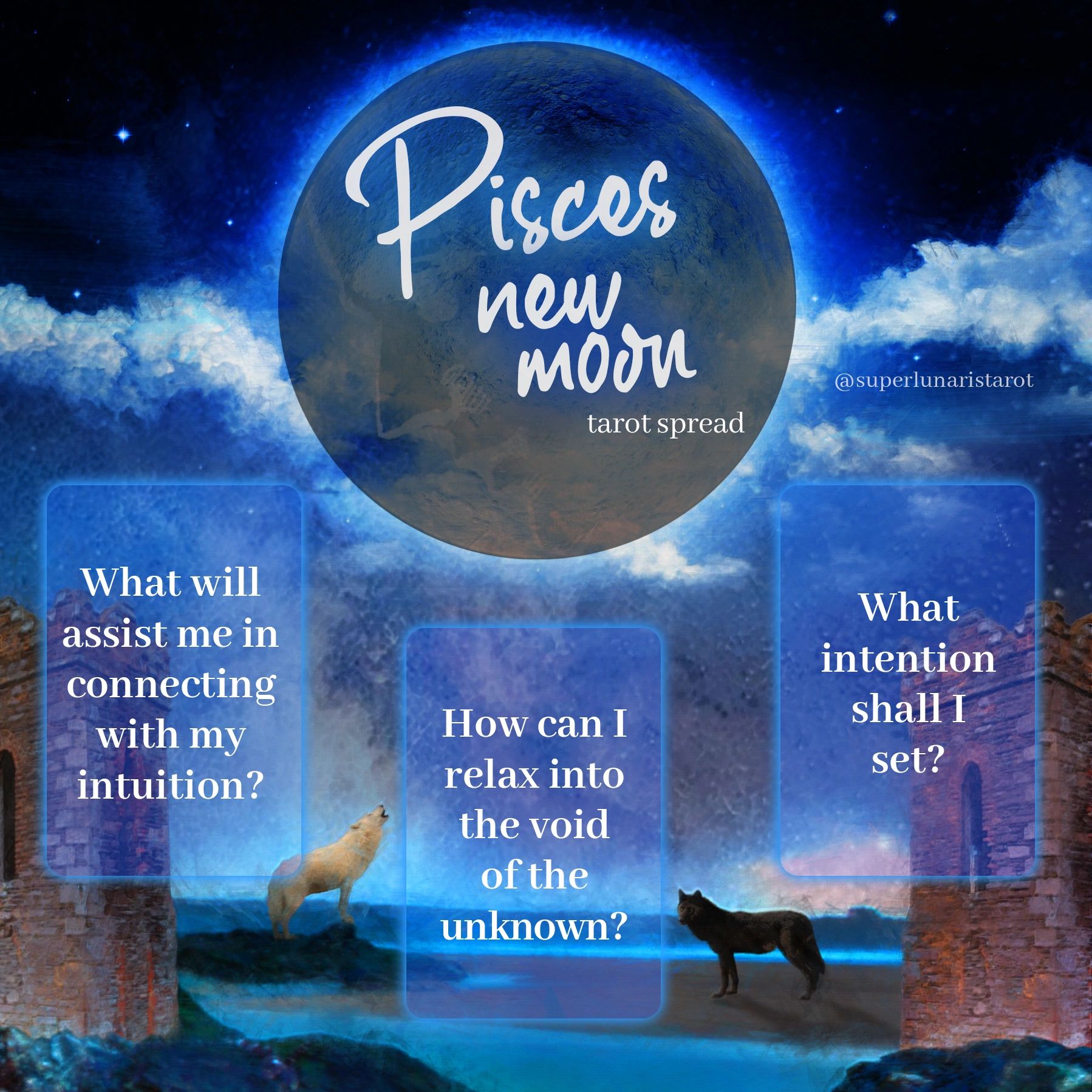 Pisces New Moon Tarot Spread