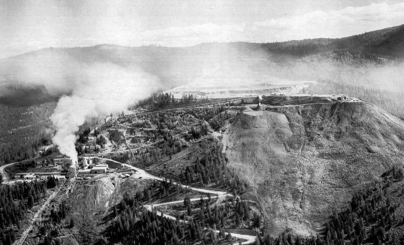 Vermiculite Mine In Libby, Montana