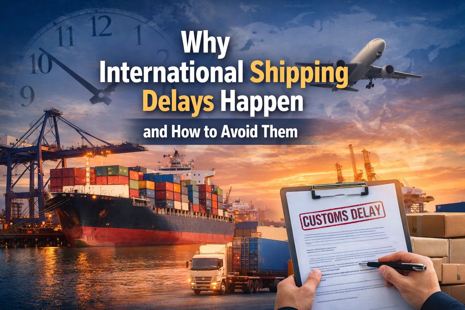 Why International Shipments Get Delayed and How to Avoid It