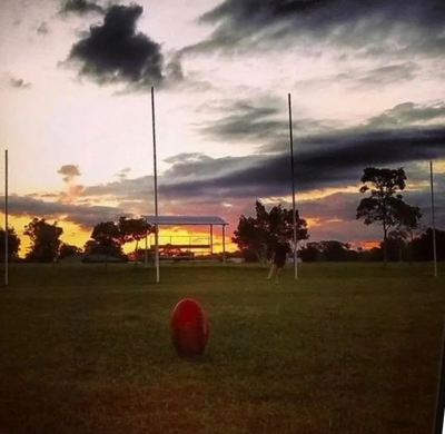 Footy
Football
Goal posts
AFL 
Australian Football League