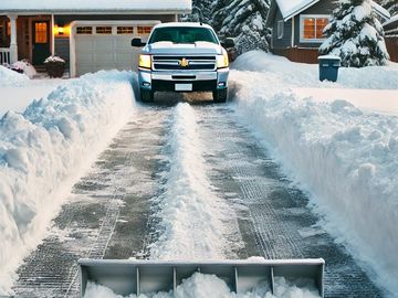 Residential snow removal pricing in Castlegar. Reliable snow removal services by Hardy Helps.