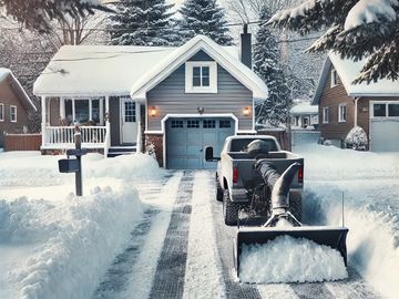 Affordable snow removal services in Castlegar, B.C. from Hardy Helps Property Maintenance.