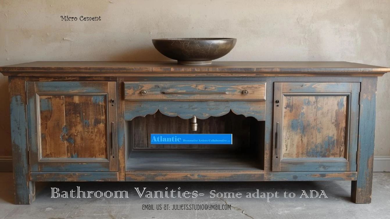 vanity, vanities, Atlanta, Custom Vanities, faux finish cabinets, Marietta, Decatur, Cumming, Buford