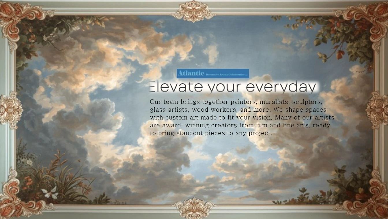 cloud ceiling, painted clouds, hand painted clouds, Atlanta, Charlotte, NC, Nashville, TN