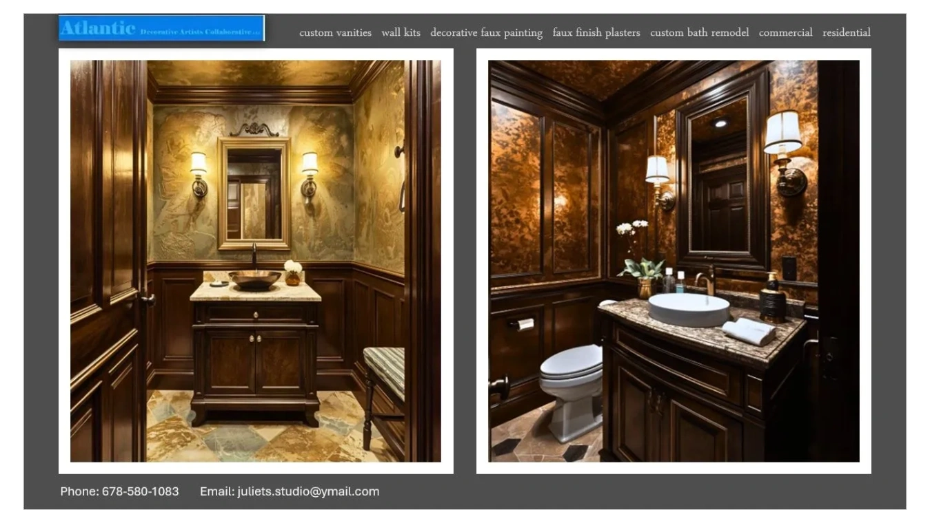 free standing vanities, bathroom vanities, furniture style vanities Atlanta, Sandy Springs, Duluth