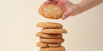 Almond and Orange citrus cookies 
