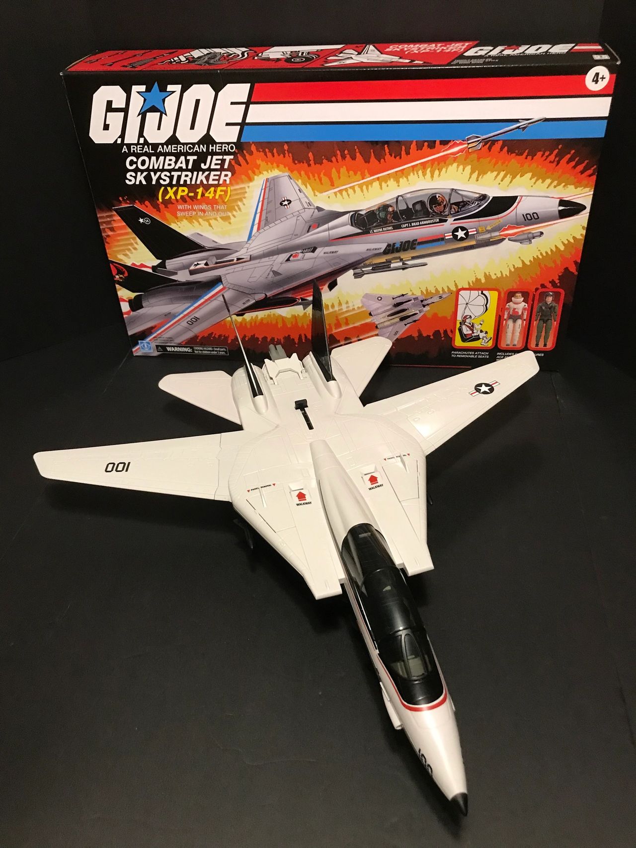 G.I.ジョー スカイストライカー タカラ Haslab G.I. Joe Retro 3.75 Inch Scale Vehicle Figure Exclusive