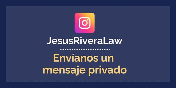 Rectangulo azul para dar click y redireccionarnos a la cuenta de INSTAGRAM de Jesus Rivera Firm 