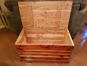 custom cedar chest