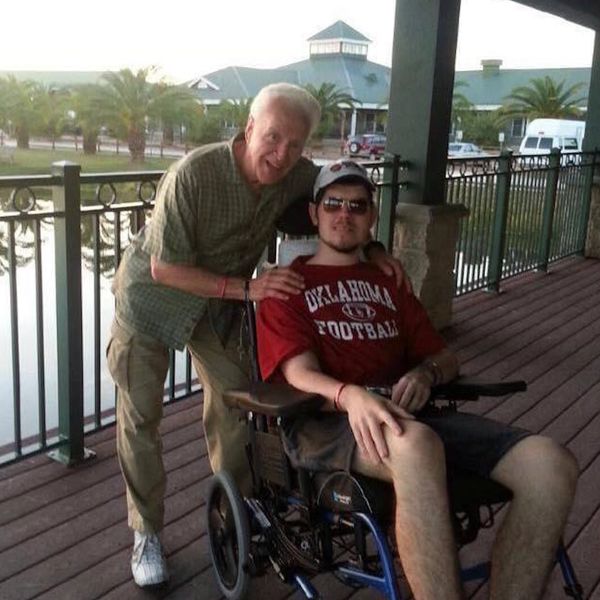 Christian and his Grandfather