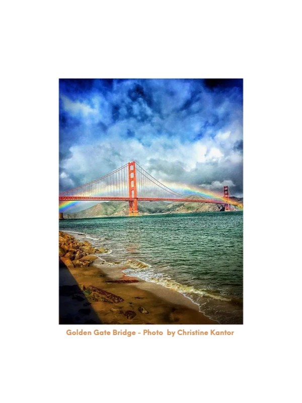 Golden Gate Bridge - Photo taken by Christine Kantor 