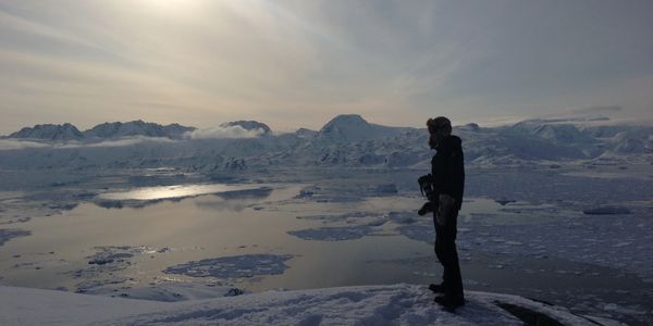Expedition based leadership training for astronauts. Picture from an expedition in Greenland.