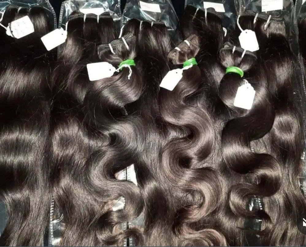 India Raw HUMAN HAIR EXTENSIONS, Frontals, Closures, Wigs, Extensions