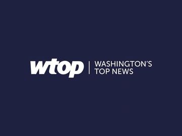 WTOP logo with "Washington's Top News" on navy background.