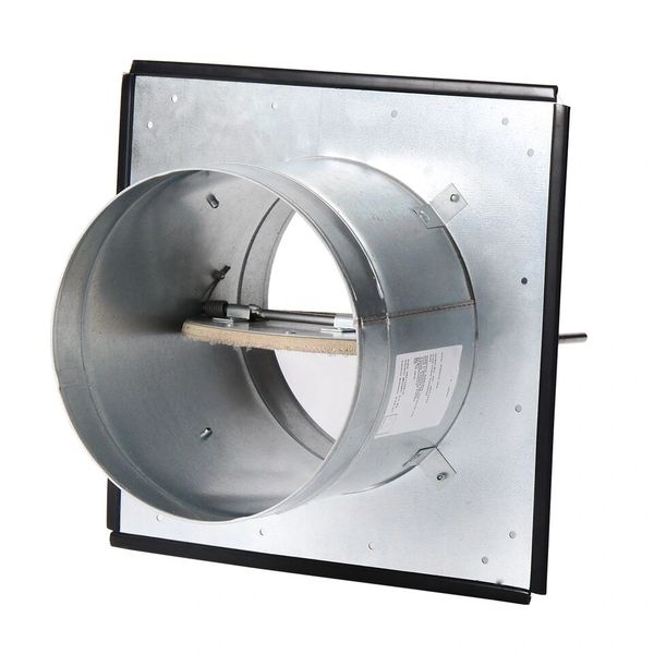 Round Spring Fire Damper - Opened