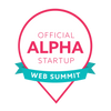 Web Summit ALPHA official startup badge