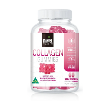 Collagen Gummies improve skin health by reducing wrinkles and dryness. 