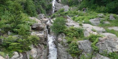 Silver Cascade in the White Mountain National Forest.