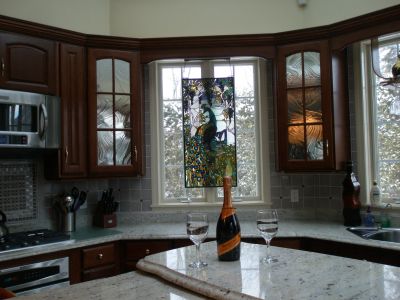 Main kitchen Grand Victorian with complimentary bottle of sparkling 
