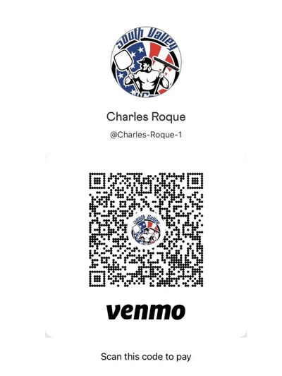 Venmo code for South Valley Pool Service & Repairs payments.