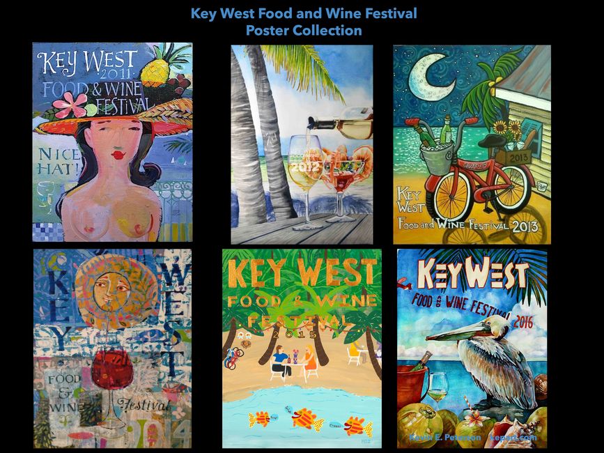 Official Paintings Key West Food & Wine Festival